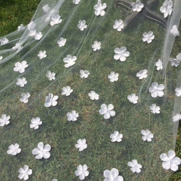 Wedding Veil, Bridal Veil, Tulle Veil, Long Veil - Picture 3 of 8